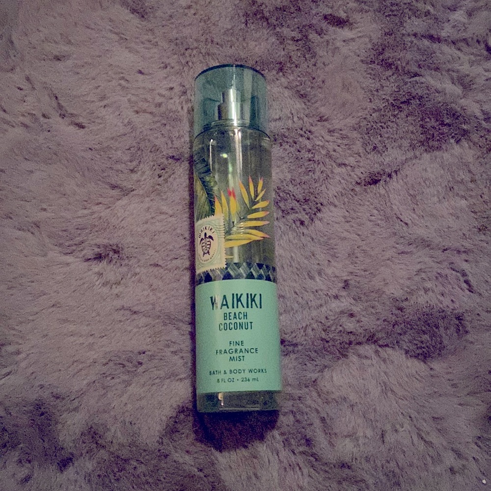 Waikiki beach coconut fragrance from bath and body works